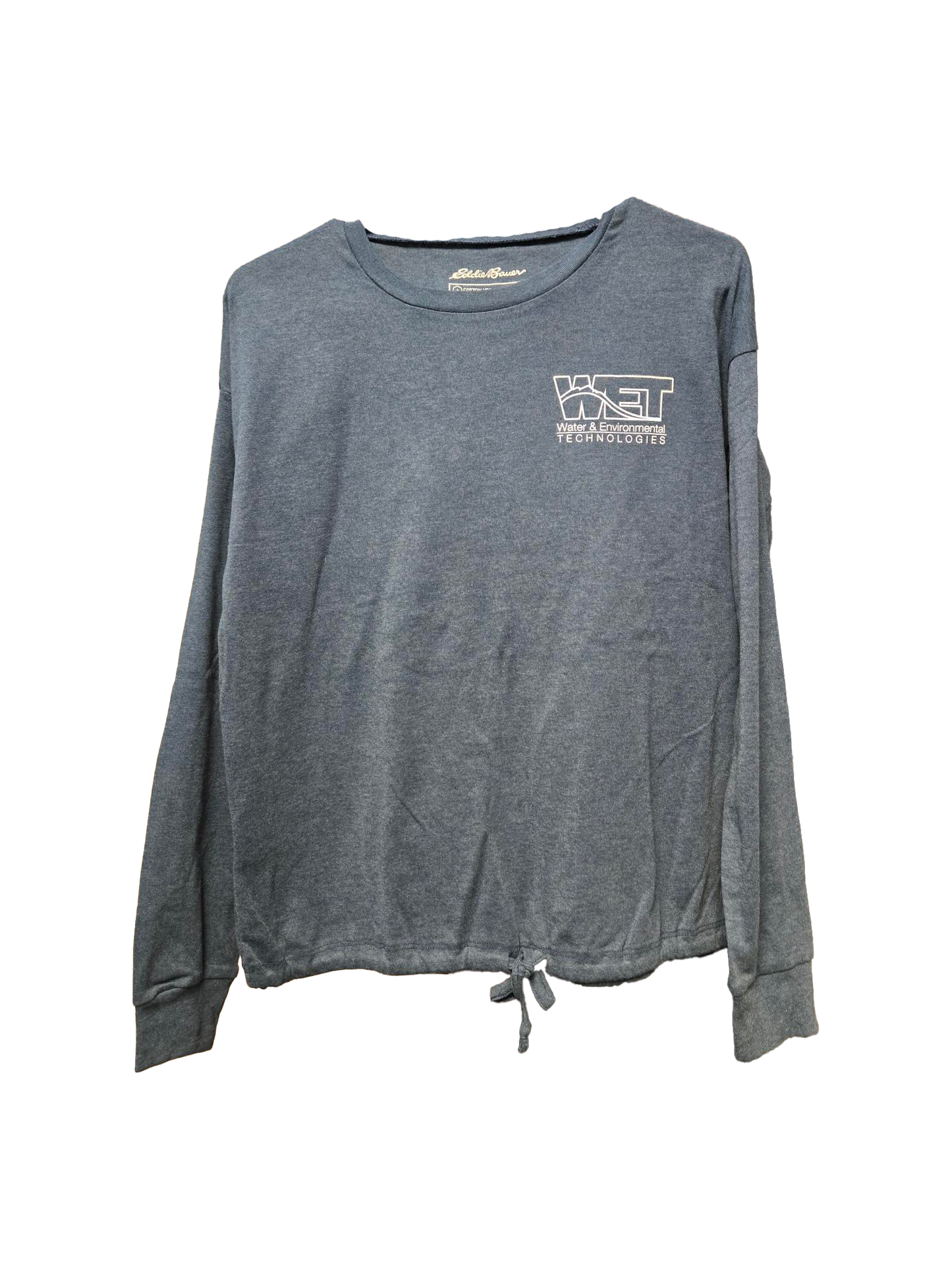 Ladies Eddie Bauer Favorite Cinched Long-Sleeve Shirt