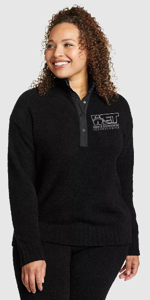 Ladies Surreal Soft Snap Mock