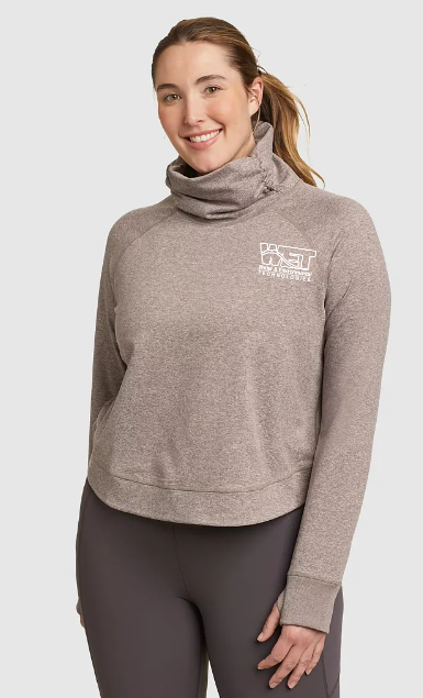 Women's Train Ascent Scrunch Neck Sweatshirt