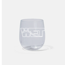 Customized Silipint Silicone 12 oz Crystal Clear Wine Tumbler