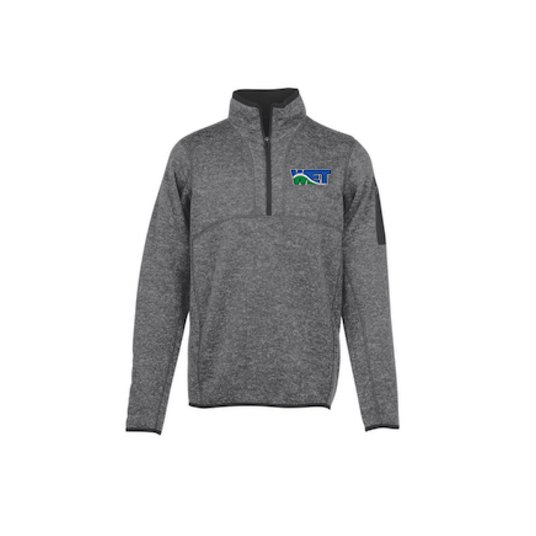 Antigua Fortune Heather Fleece Pullover—Men's
