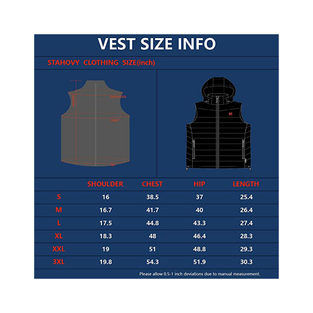 Heated Vest—Ladies