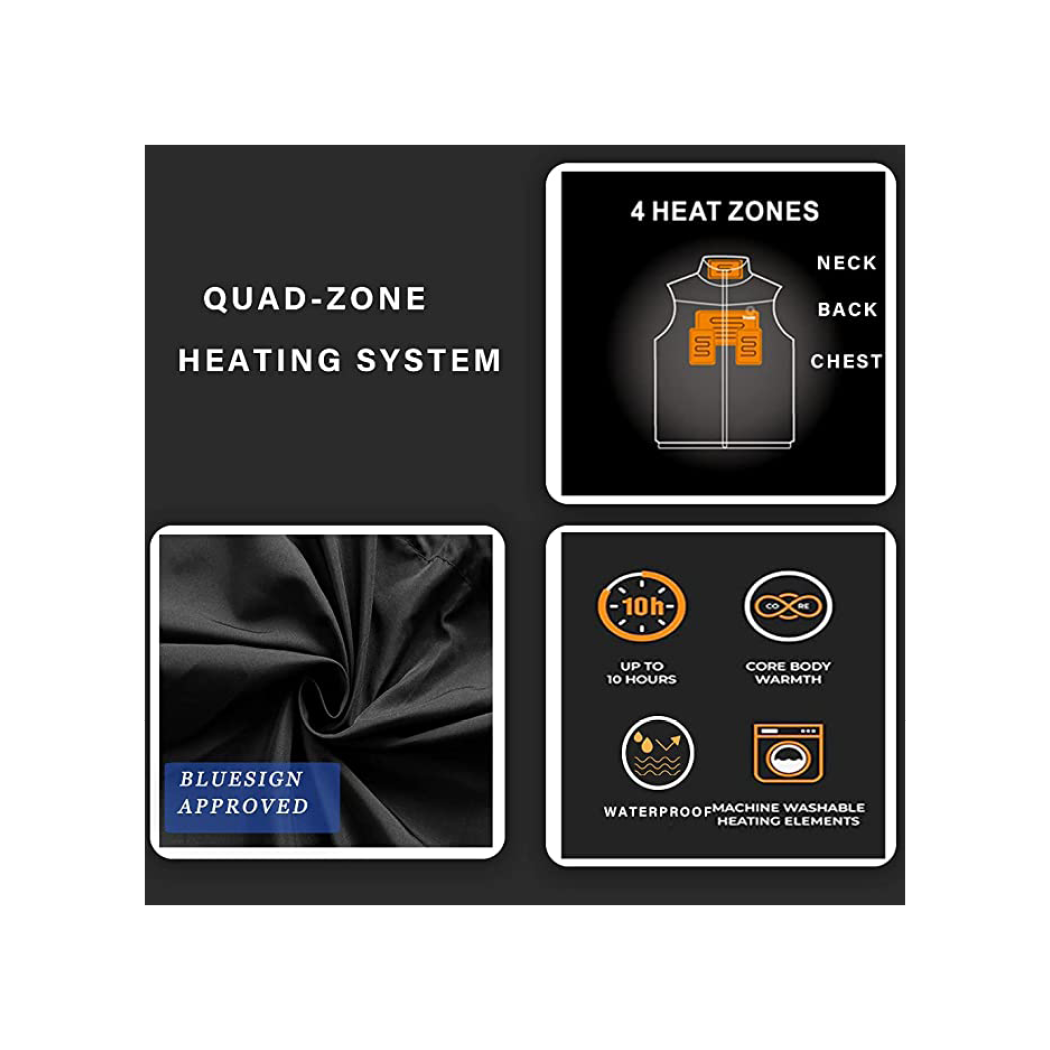 Heated Vest—Ladies