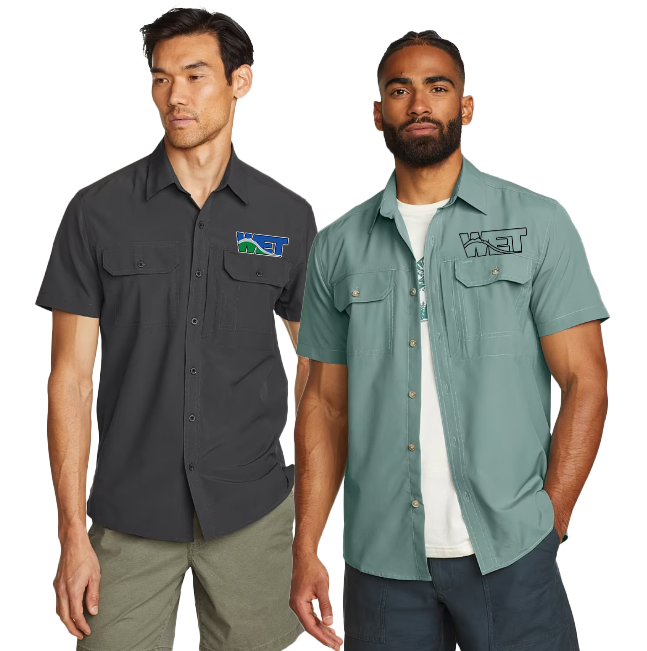 Eddie Bauer Men's Atlas Exploration Flex Short-Sleeve Shirt