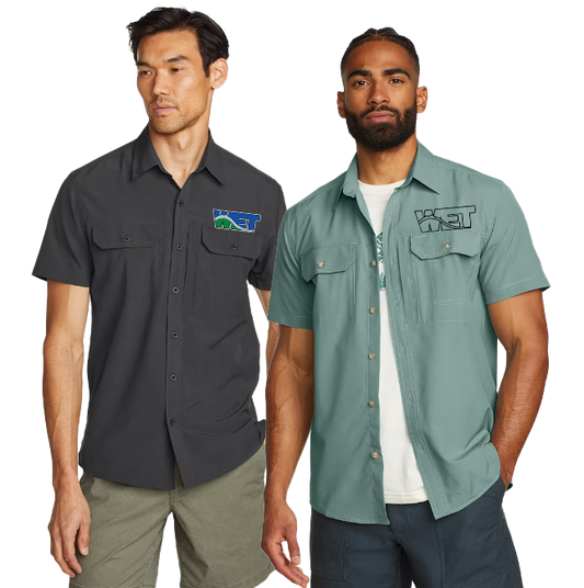 Eddie Bauer Men's Atlas Exploration Flex Short-Sleeve Shirt