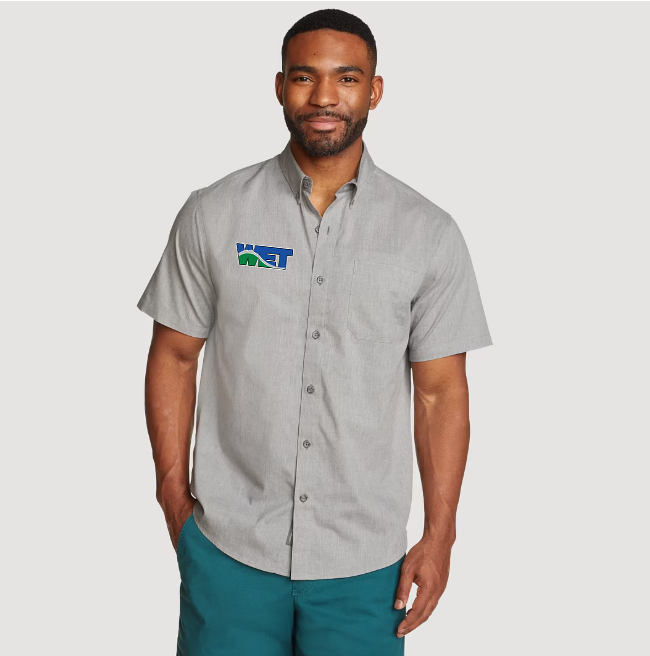 Eddie Bauer Men's Voyager Flex Short-Sleeve Shirt