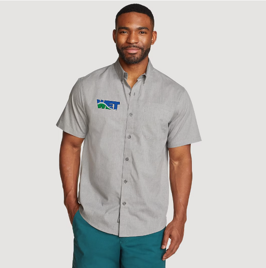 Eddie Bauer Men's Voyager Flex Short-Sleeve Shirt