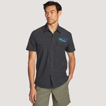 Eddie Bauer Men's Atlas Exploration Flex Short-Sleeve Shirt