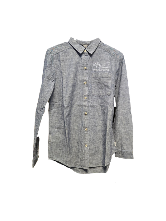 Eddie Bauer Wellford Springs Long-Sleeve Denim Shirt