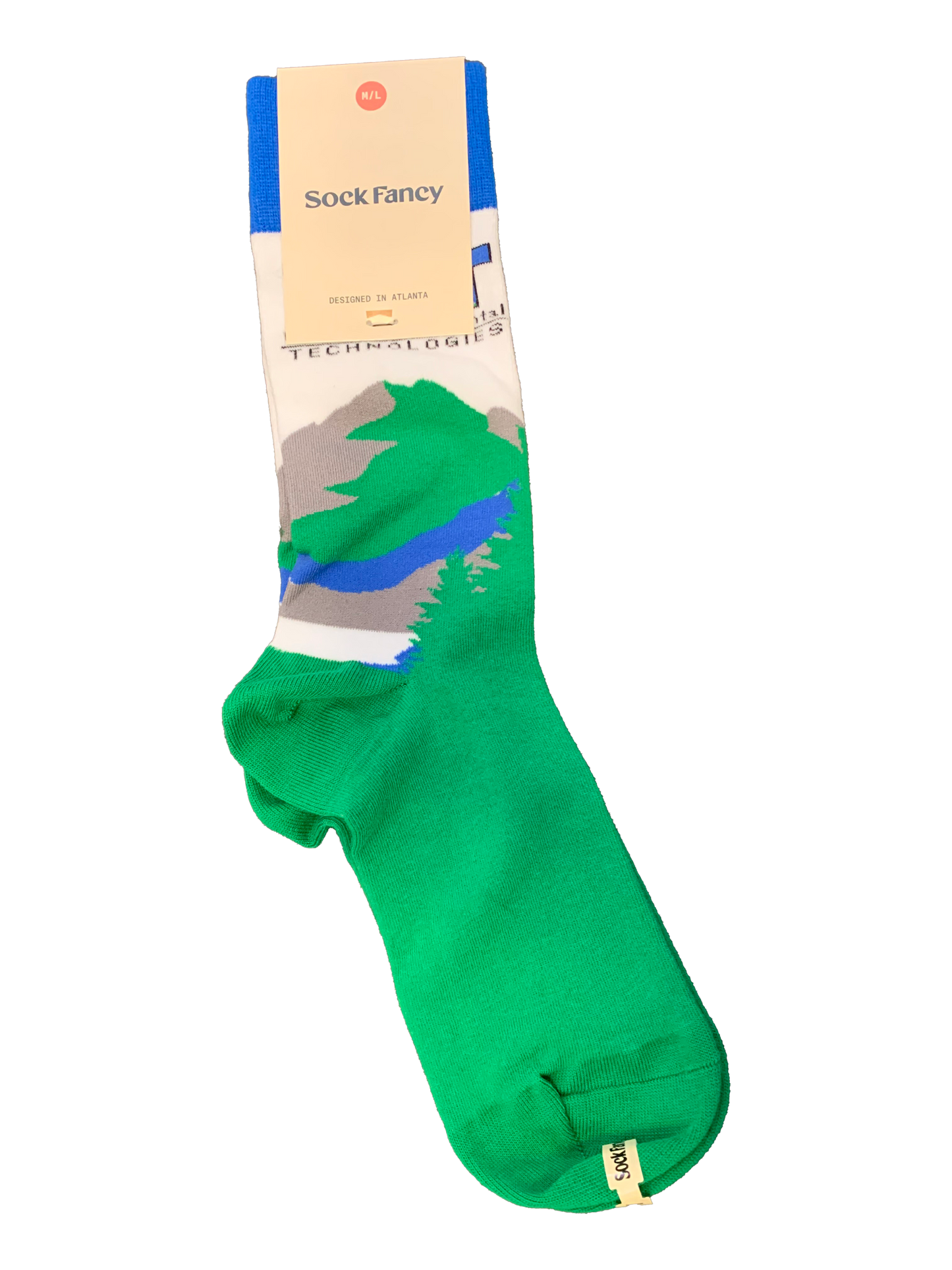 WET Long Socks-Green Nature