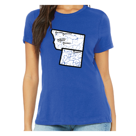 MT & WY River System Shirts—Ladies